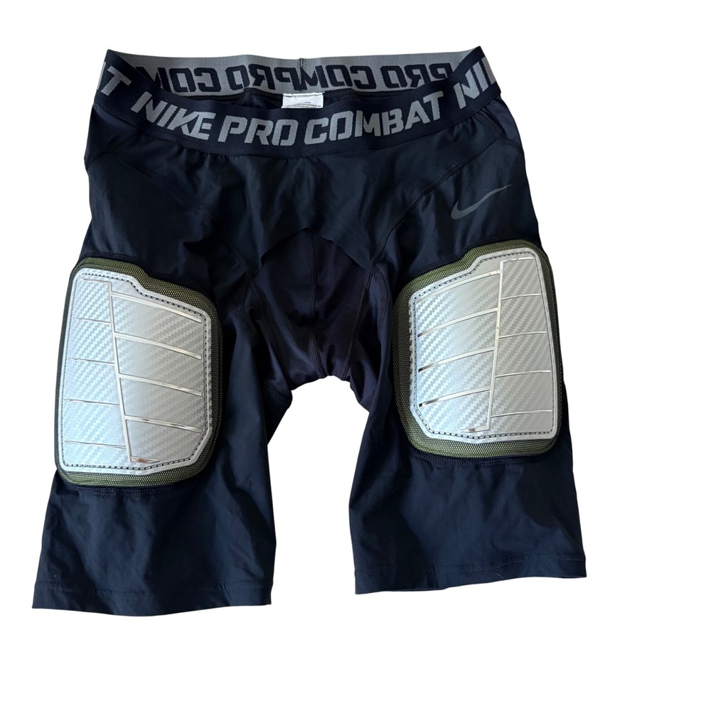 Nike Pro Combat Hyperstrong Padded Compression Shorts Black 634668-010 Mens 2XL